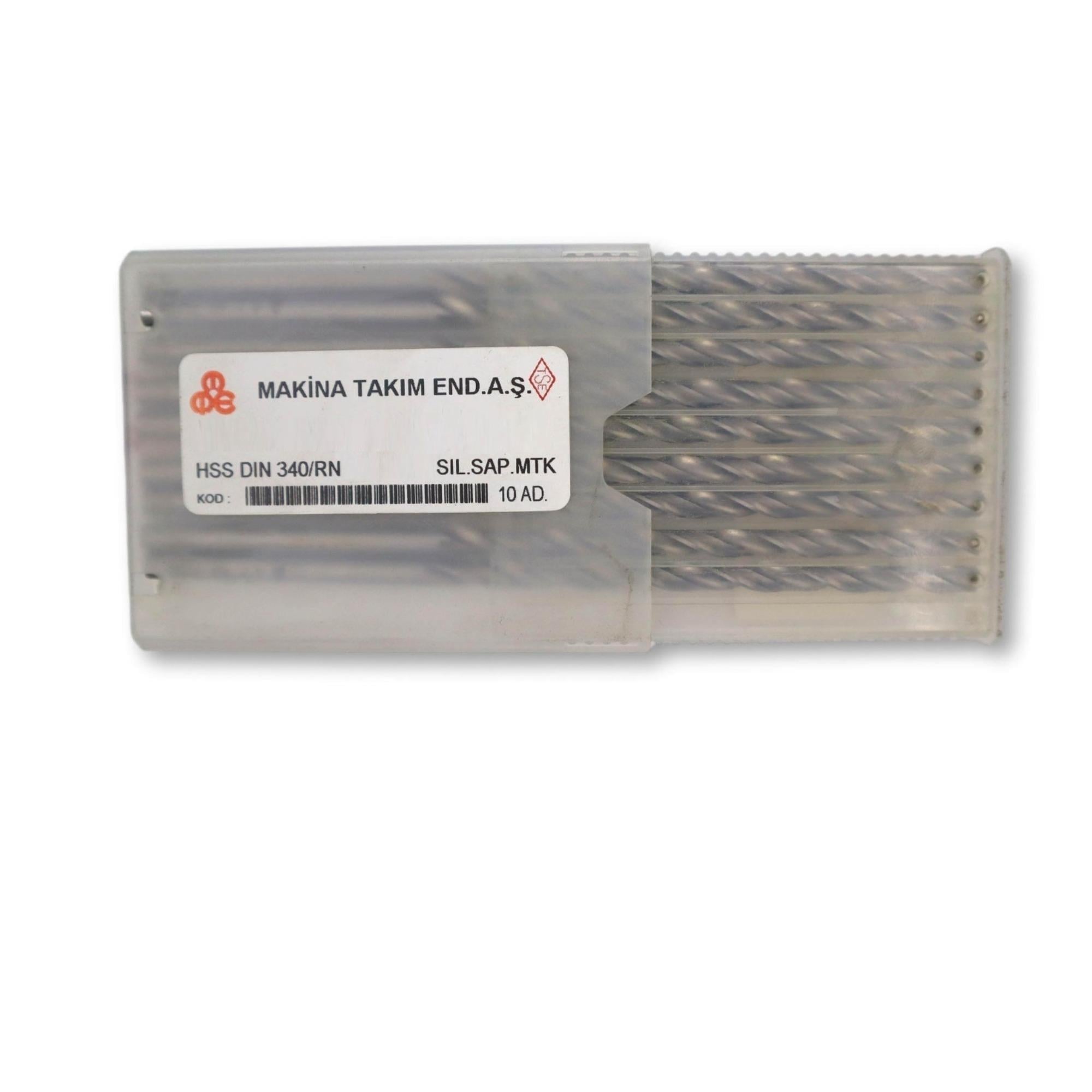 MTE HSS UZUN MATKAP UCU DIN 340 10 MM