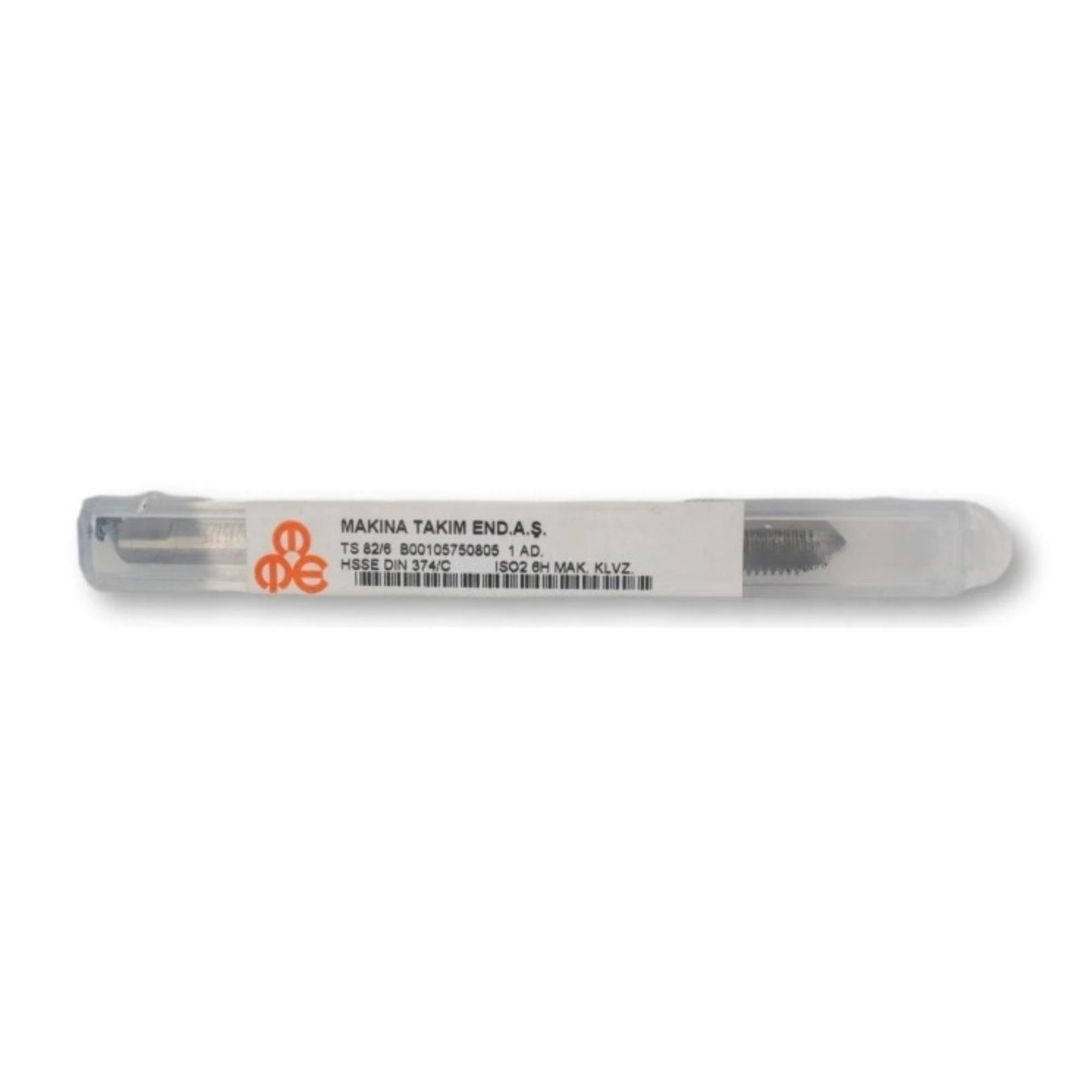 MTE HSSE İNCE DÜZ KANALLI MAK.KLAVUZ 374C M12x1.0