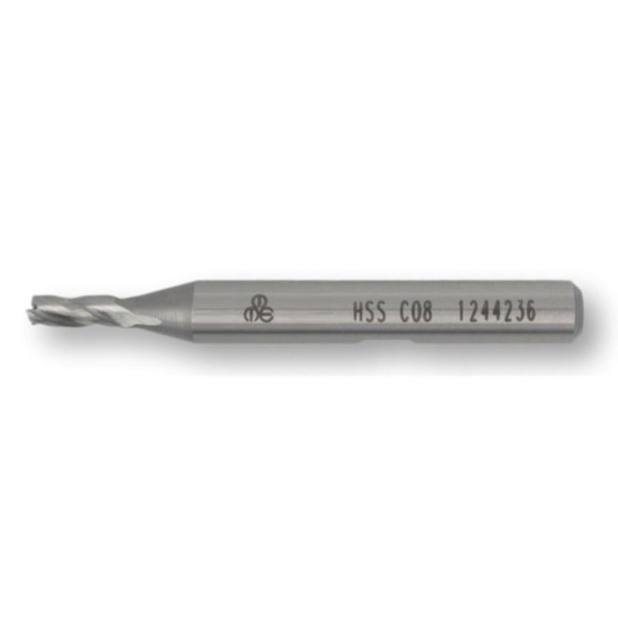 MTE HSSE SİLİNDİRİK PARMAK FREZE KISA DIN844 6 MM