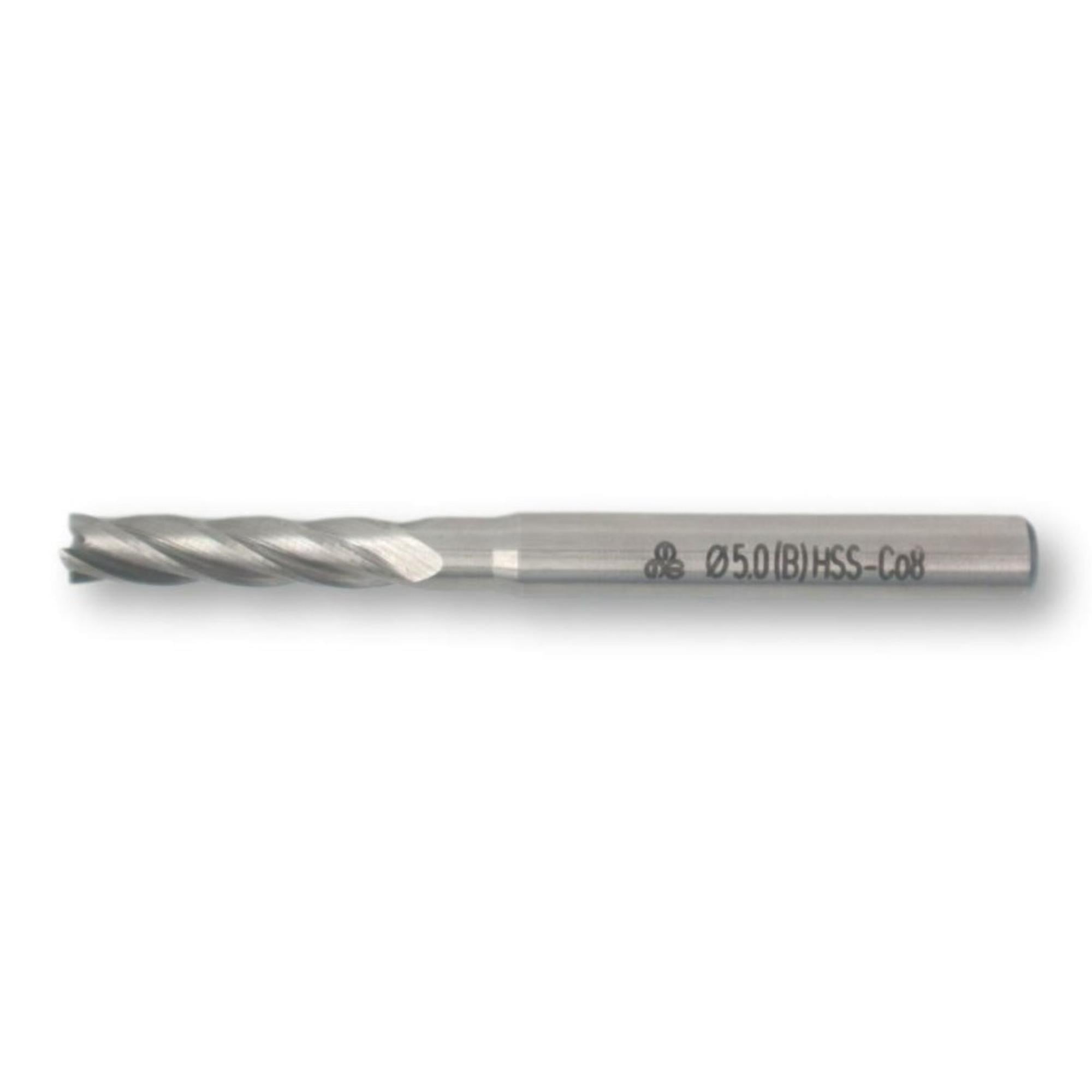 MTE HSSE SİLİNDİRİK PARMAK FREZE UZUN DIN844 5 MM