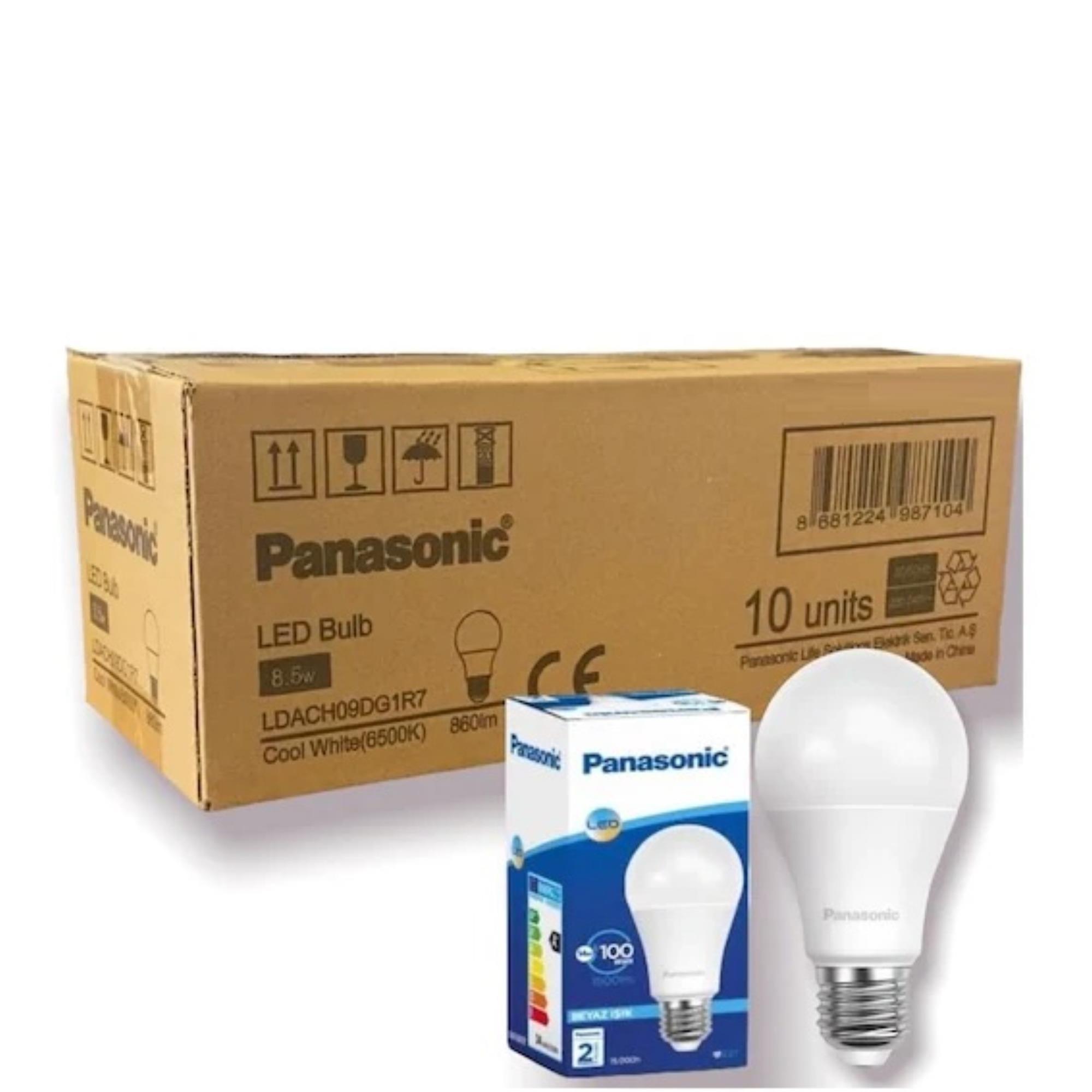 PANASONİC LED LAMBA 8.5W SARI E27 765LM 2700K