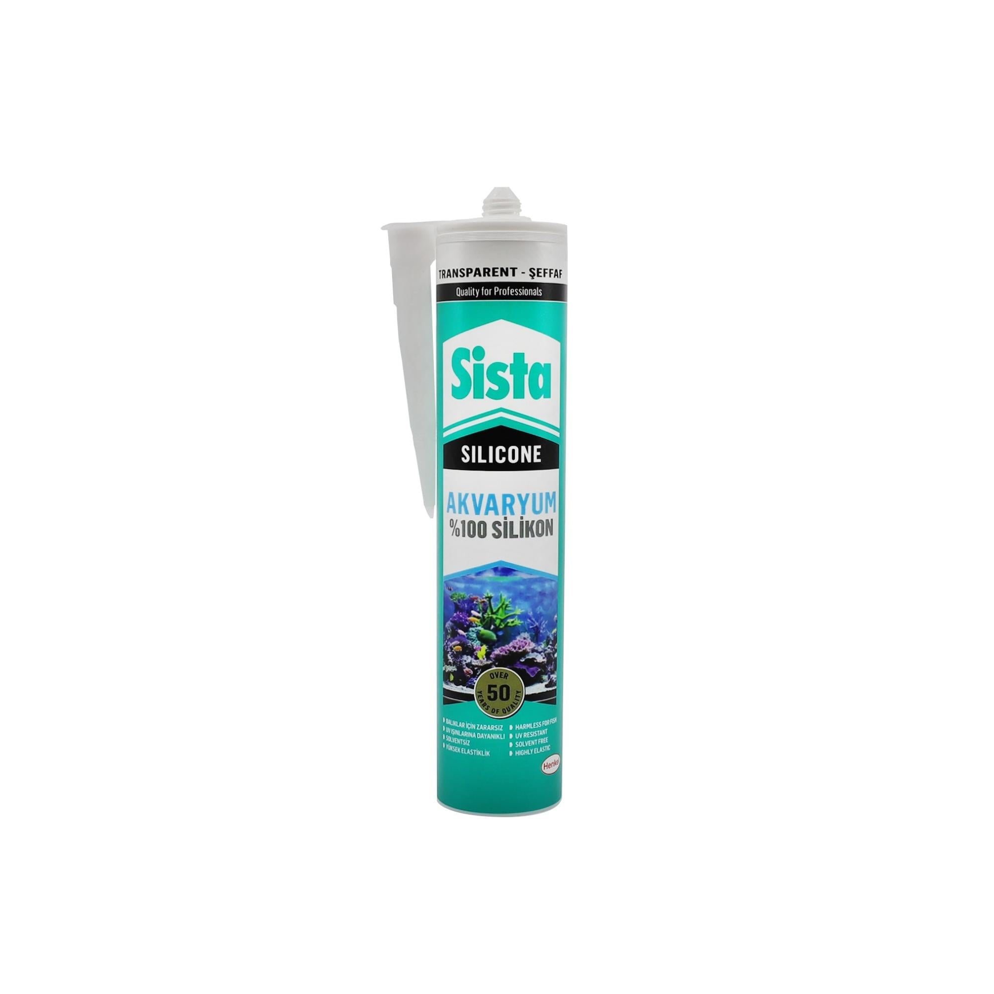 SİSTA AKVARYUM SİLİKONU 280 ML