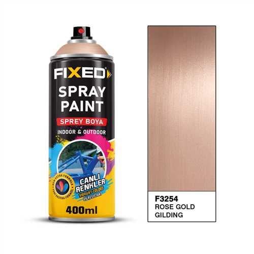 SPREY BOYA AKRİLİK - ROSE ALTIN YALDIZ EFEKT 320 GR 400 ML