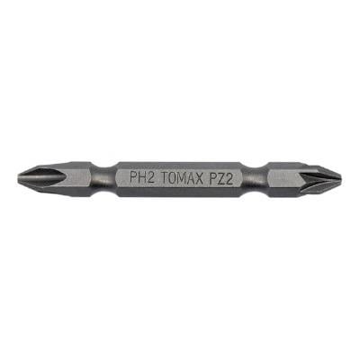 TOMAX BİTS UÇ ÇİFT TARAFLI PH2-PZ2 65 MM