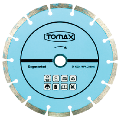 TOMAX SEGMENTLİ ELMAS KESİCİ 115x2.0x22