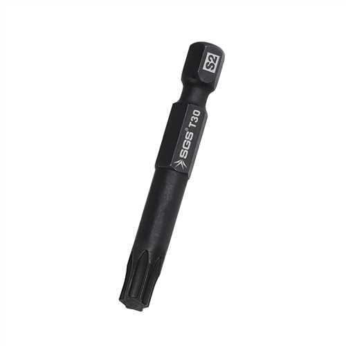 TORX UÇLU BİTS S2 T30 100mm Black-Pro Series