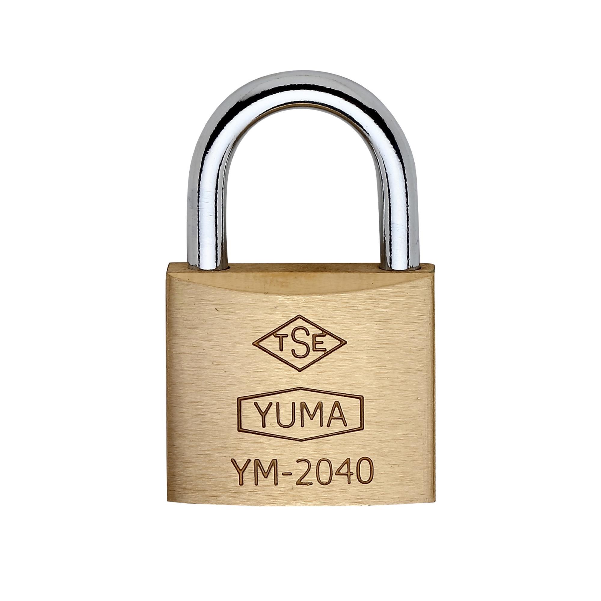 YUMA PİRİNÇ ASMA KİLİT 40 MM YM-2040