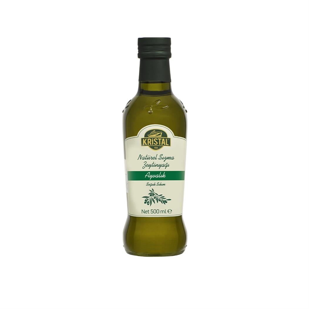 Ayvalık Natürel Sızma Zeytinyağı 500 ml Cam Şişe