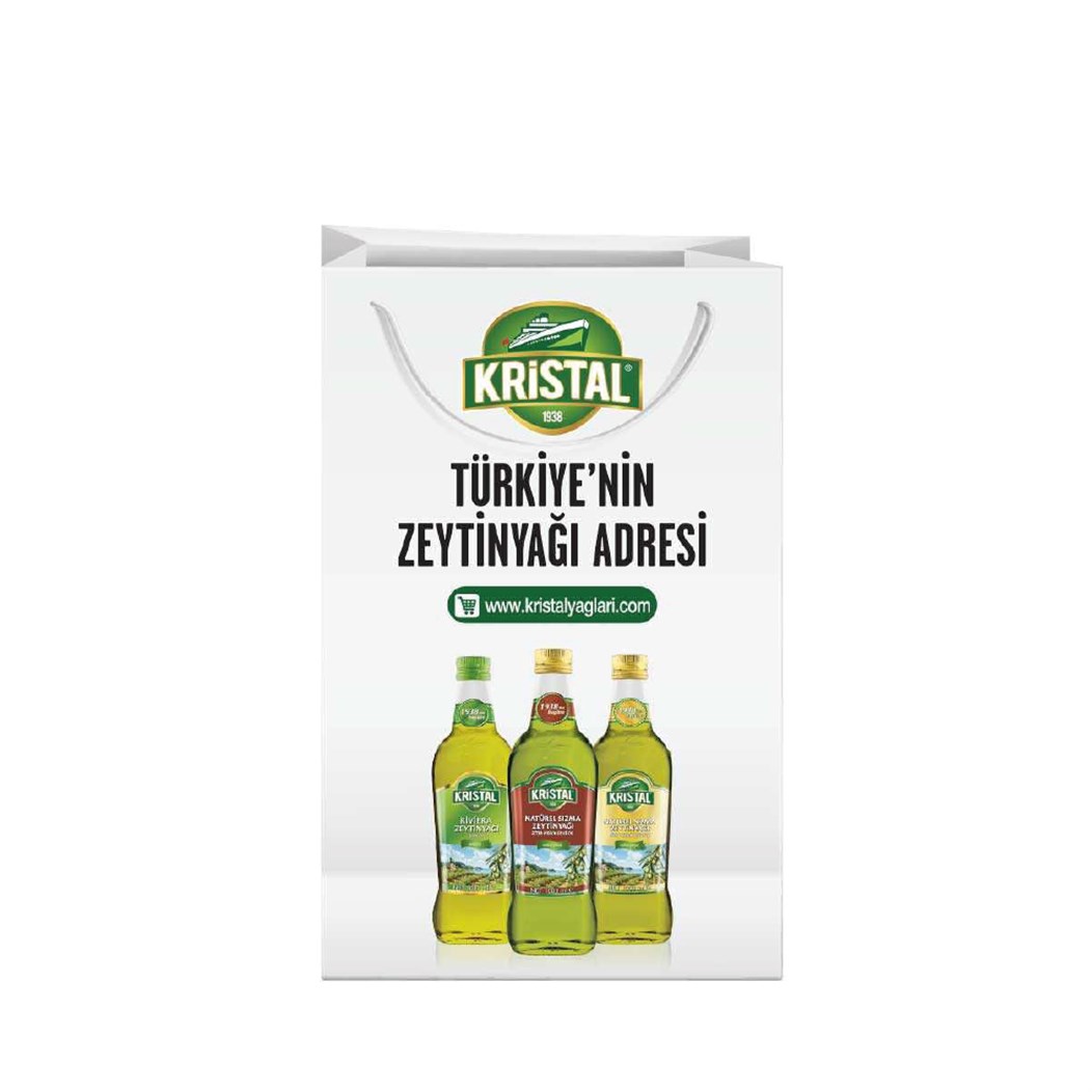 Kristal Büyük Boy Karton Çanta
