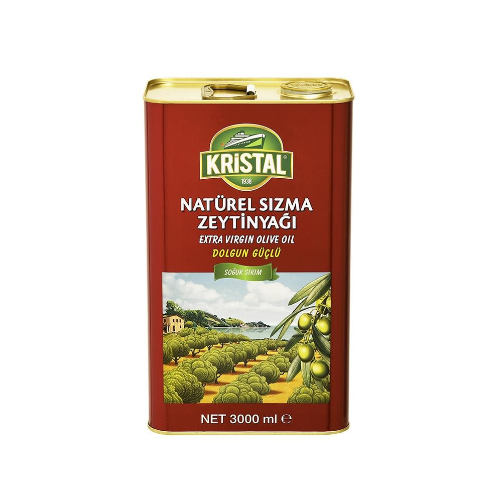 Natürel Sızma Zeytinyağı 3 L Teneke DG