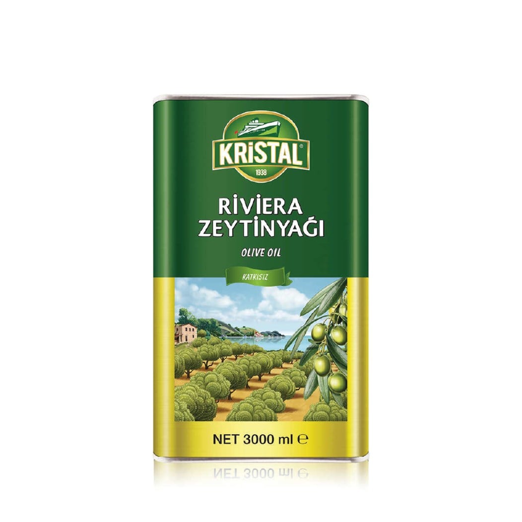 Riviera Zeytinyağı 3 L Teneke