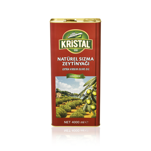 Extra Virgin Olive Oil 4 L Tin Can