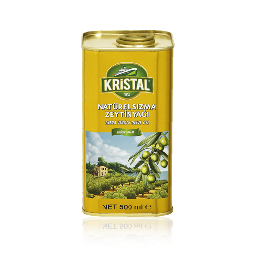 Extra Virgin Olive Oil 500 ml Tin Can