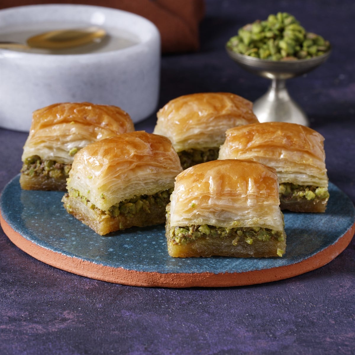 Fıstıklı Diyabetik Baklava