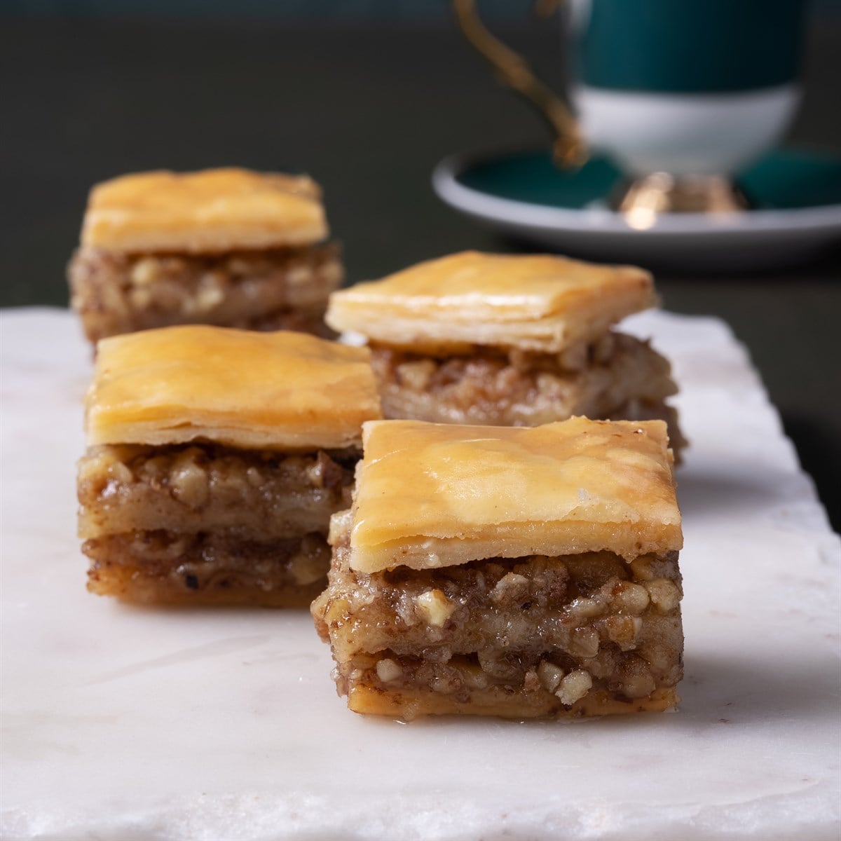 Glutensiz Çölyak Cevizli Baklava