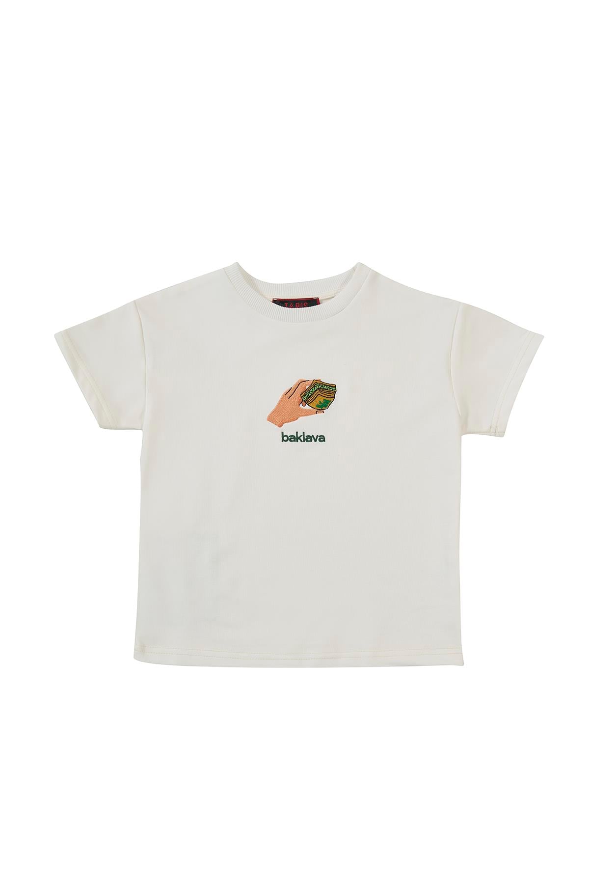 Karaköy Güllüoğlu X TAPIS Beyaz Çocuk T-Shirt