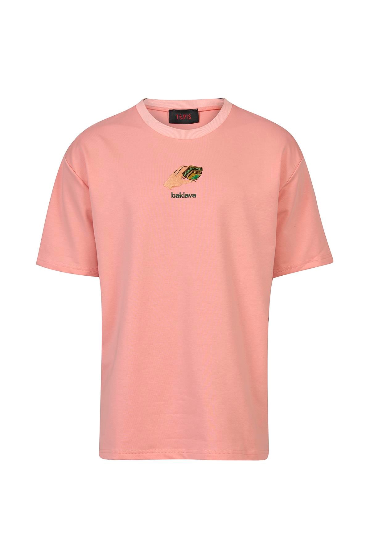 Karaköy Güllüoğlu X TAPIS Pembe T-Shirt