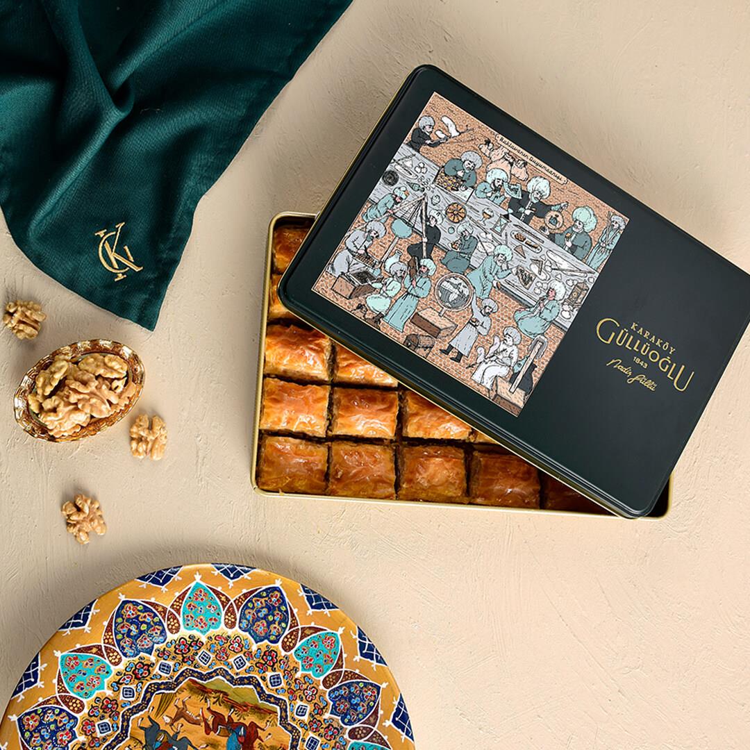 Kent Mirası Kutuda Cevizli Baklava 900 Gr.