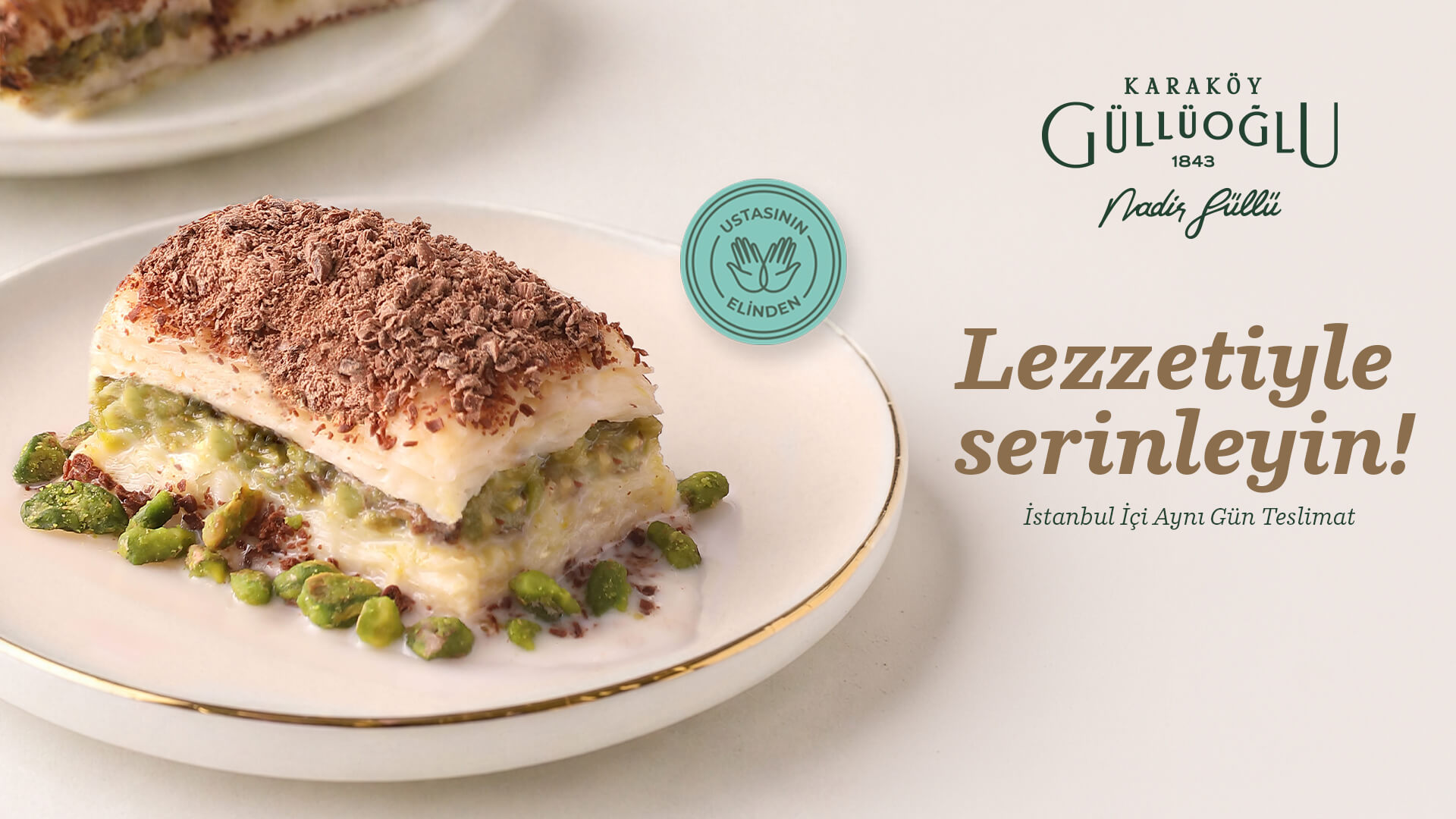 Karaköy güllüoğlu soğuk baklava
