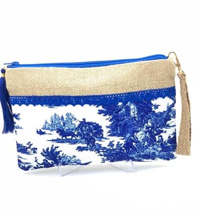 BLEU BLANC EL ÇANTASI / CLUTCH ÇANTA / CLU02