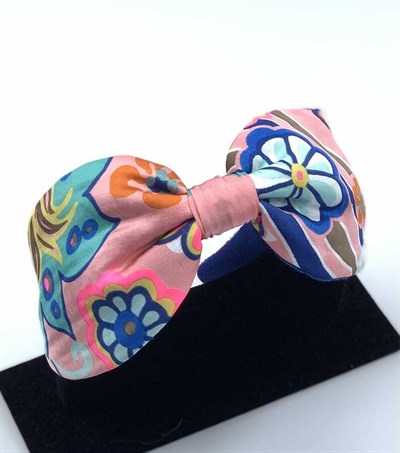 FLORAL SATEN İNCE BANTLI TAÇ FLR01