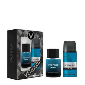 Verdure Blue Erkek Parfüm 100 ml + Deodorant 150 ml 2li Set