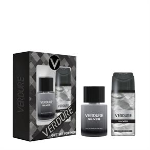 Verdure Silver Erkek Parfüm 100 ml + Deodorant 150 ml 2li Set