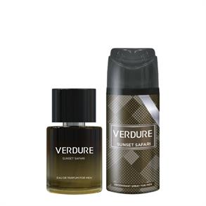 Verdure Sunset Safari Erkek Parfüm + Deodorant 2li Set