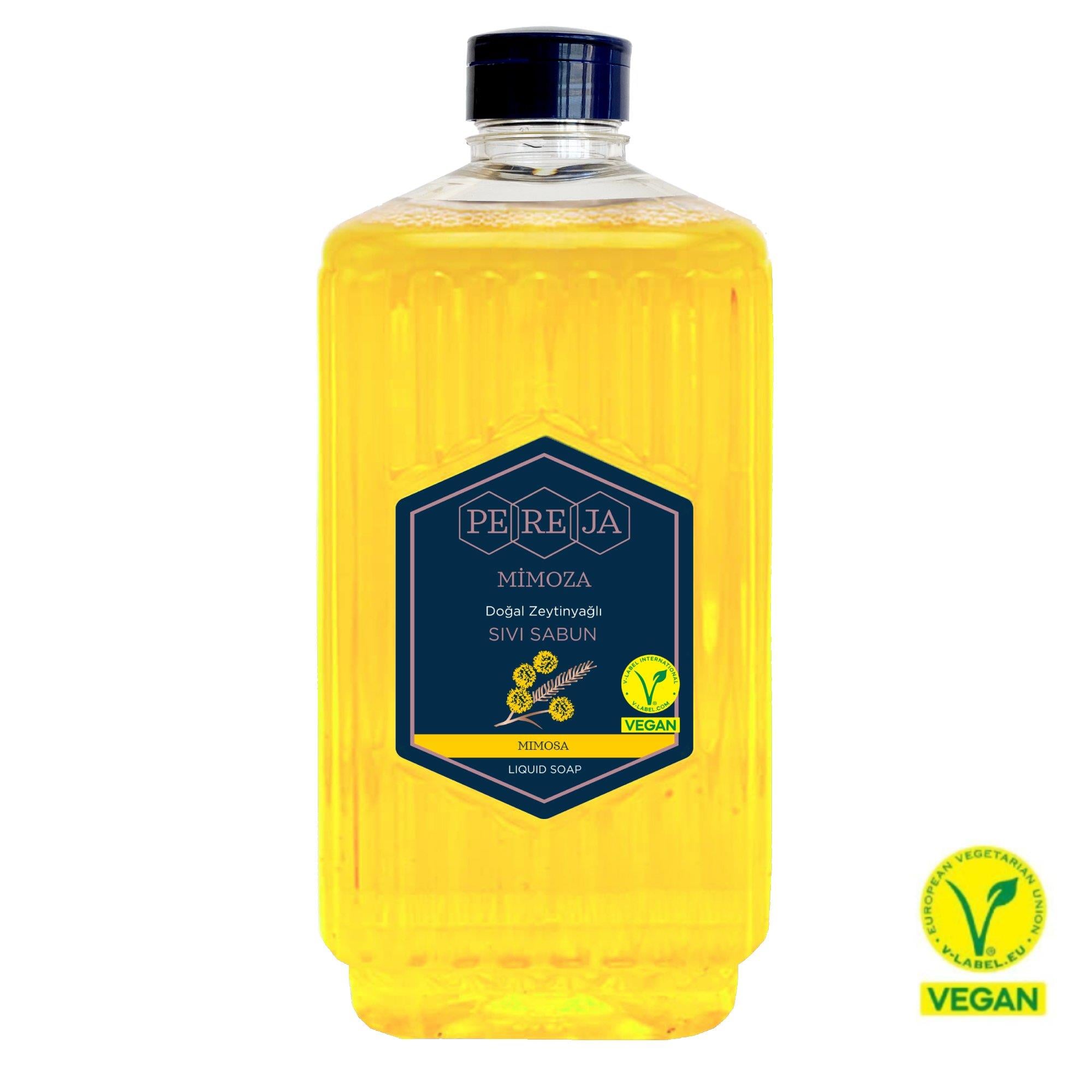 Mimoza Doğal Zeytinyağlı Sıvı Sabun 1500 ml - Pereja