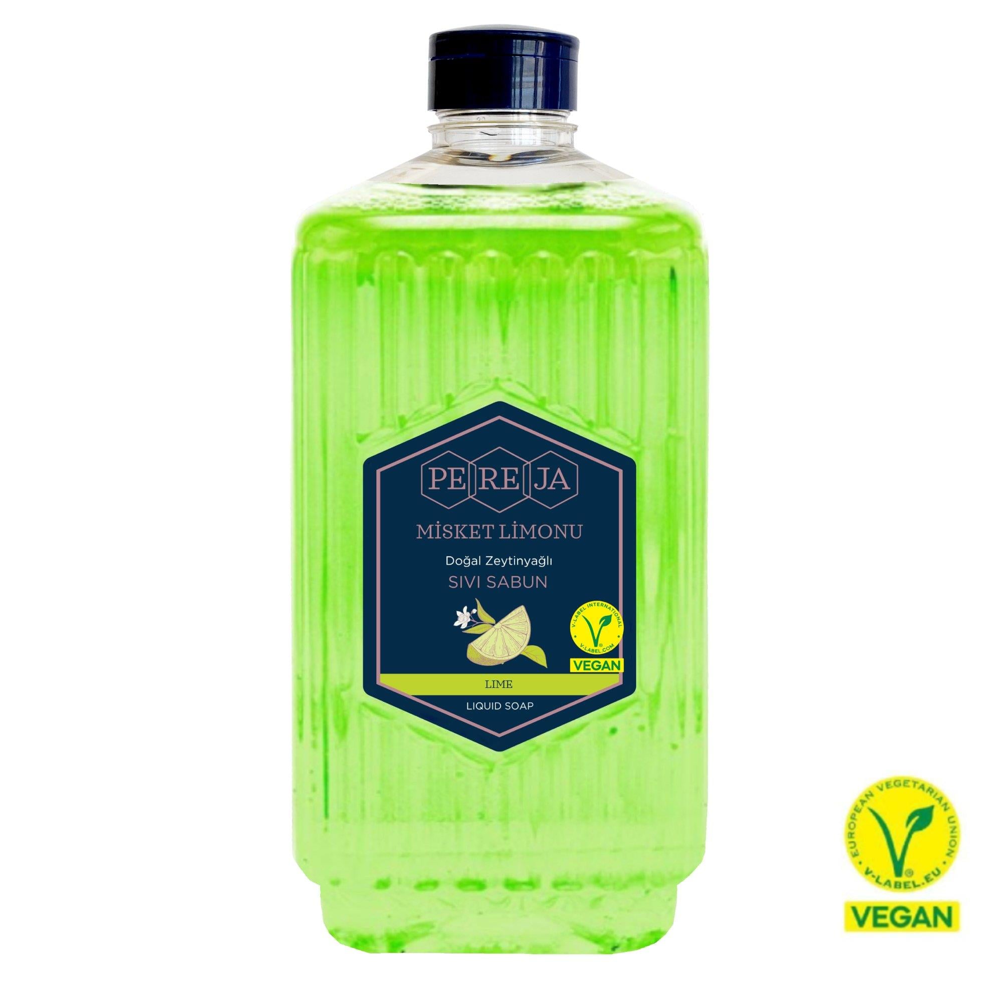 Misket Limonu Doğal Zeytinyağlı Sıvı Sabun 1500 ml - Pereja