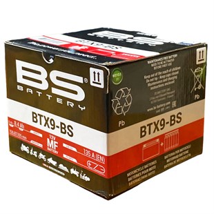 BTX9-BS Bs-Battery Motosiklet Aküsü
