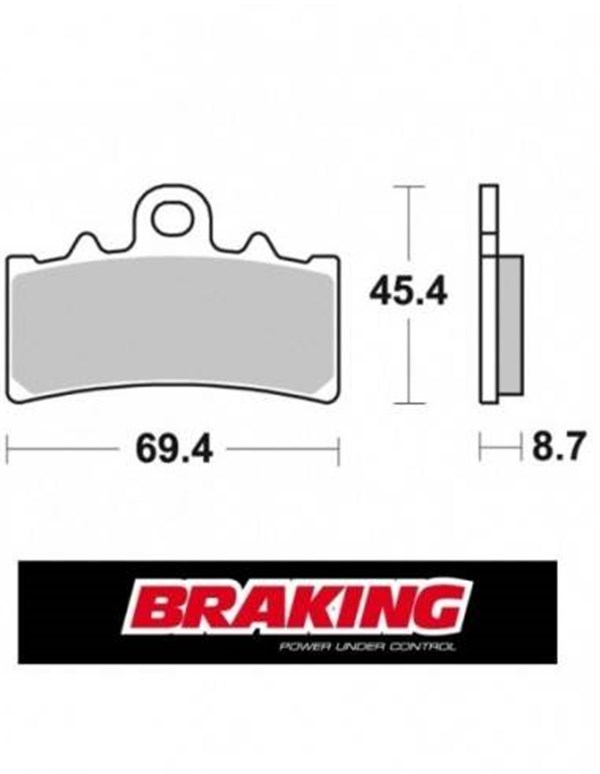 BrakingFren Ekipmaları952CM55 Braking Fren Balatası