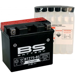 BS BatteryAküBTX7S-BS - Bs-Battery  Motosiklet Aküsü