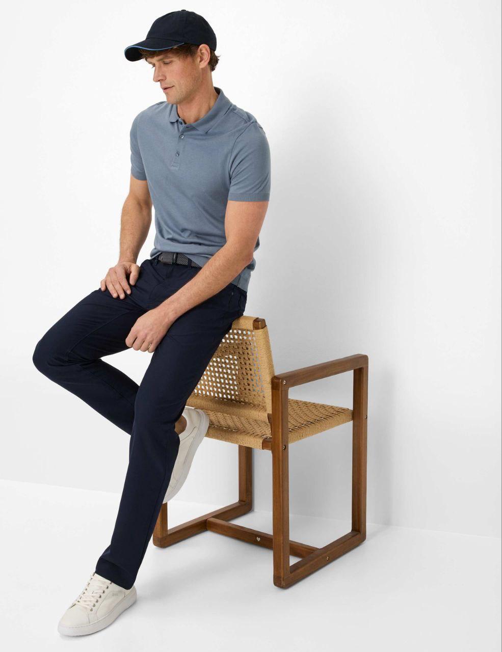 BRAX MAVİ Erkek Polo Yaka