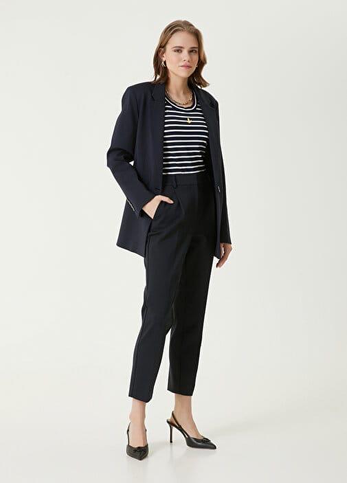 BYMN Çizgili Siyah Atlet