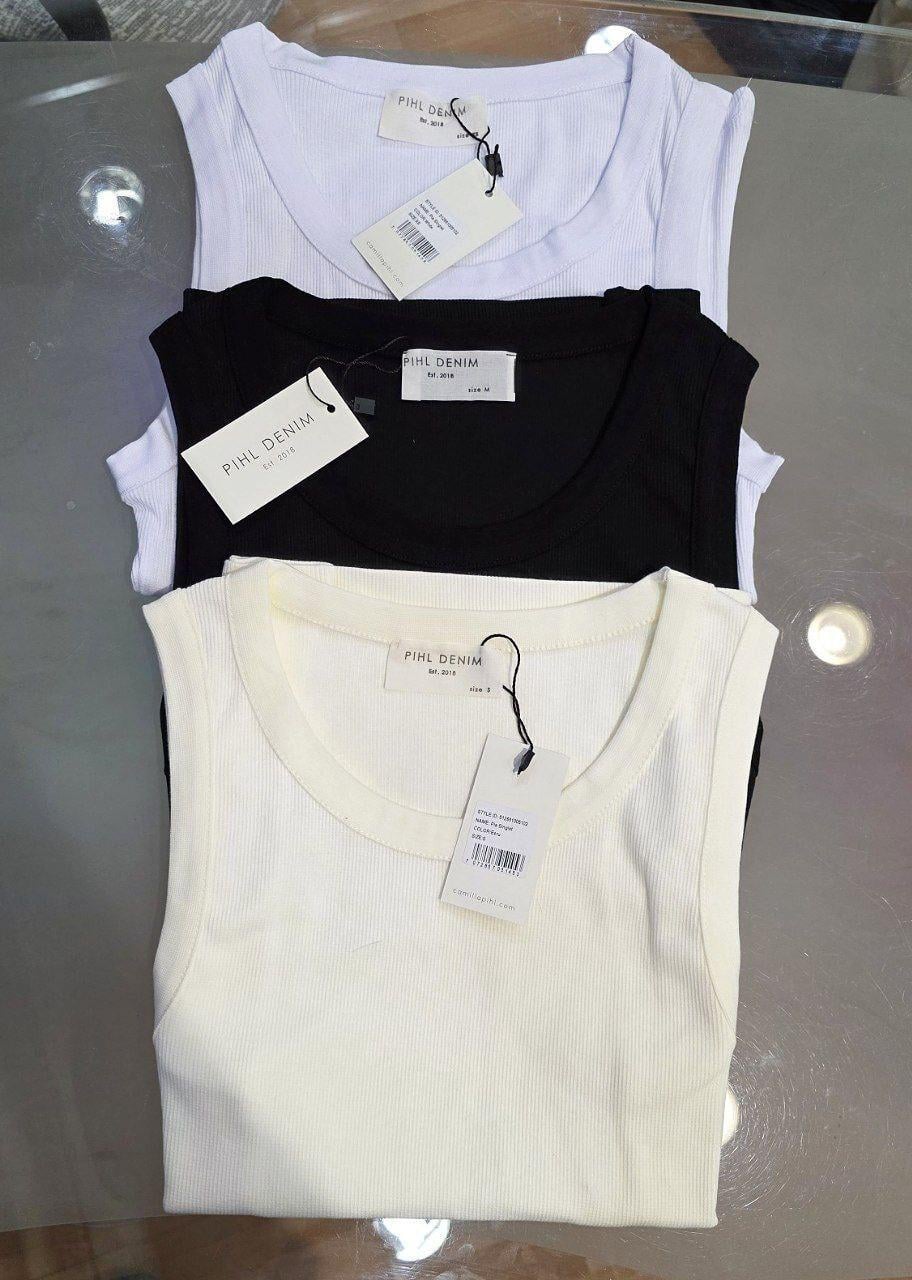 Camilla Beyaz Basic Atlet