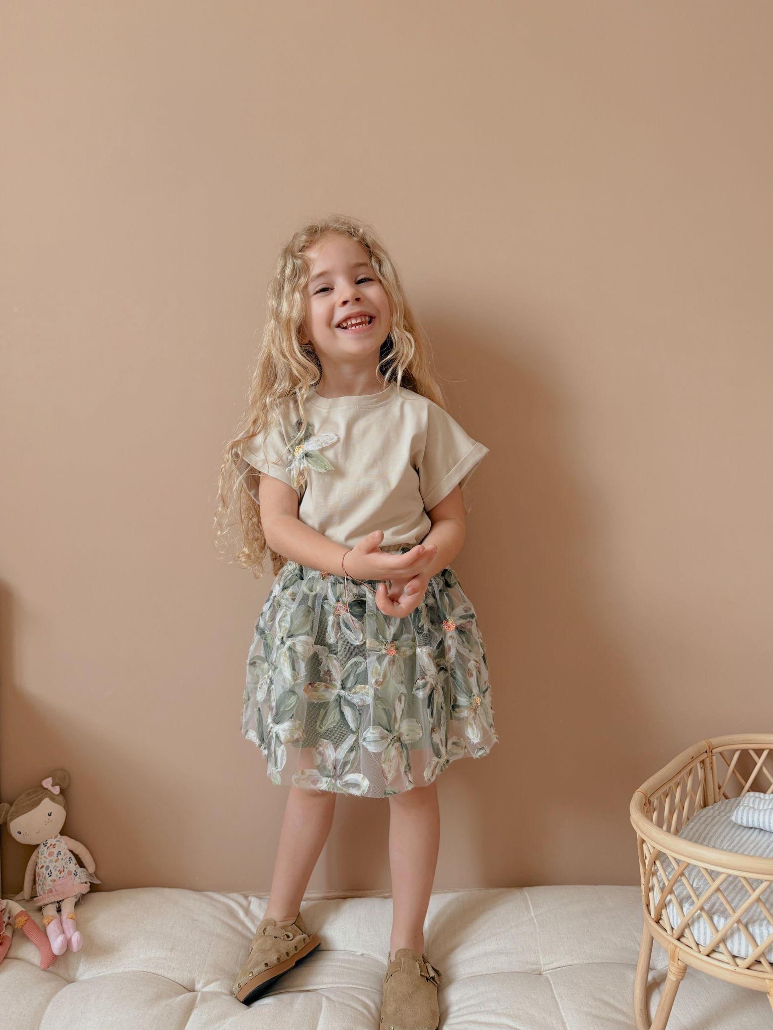 Çiçekli Yeşil Takım