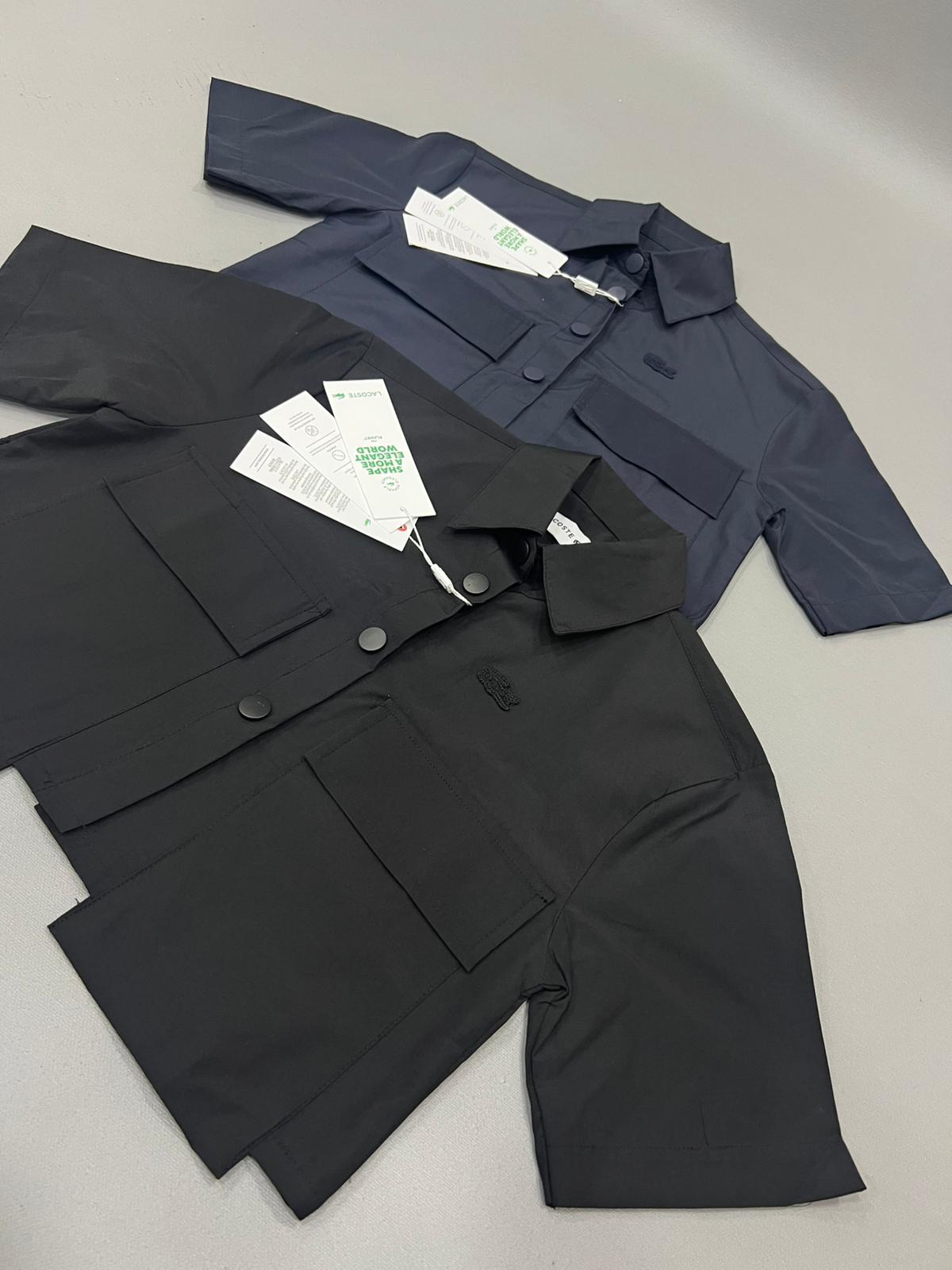 LCST Cep Detaylı Lacivert Gömlek