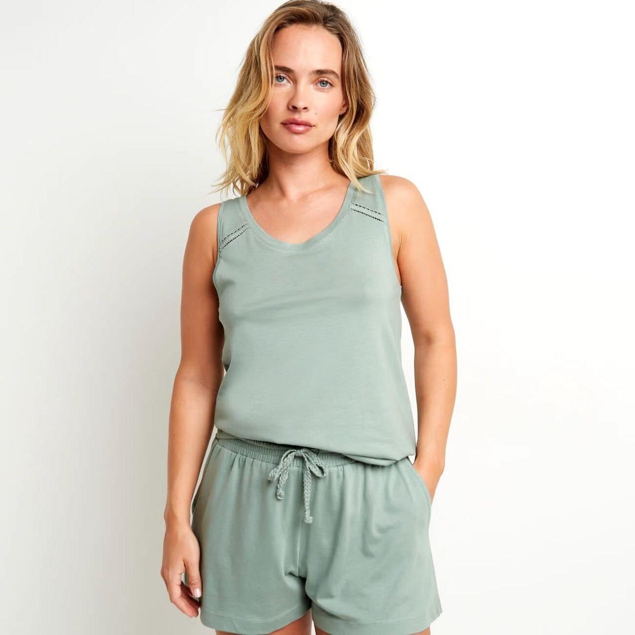 Mint Viskon Pijama Takımı