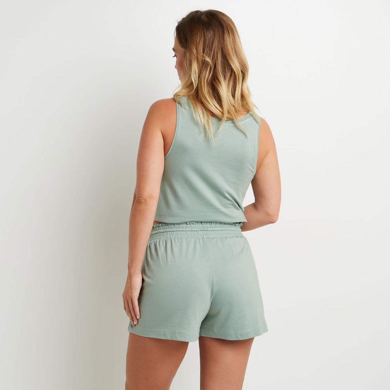 Mint Viskon Pijama Takımı