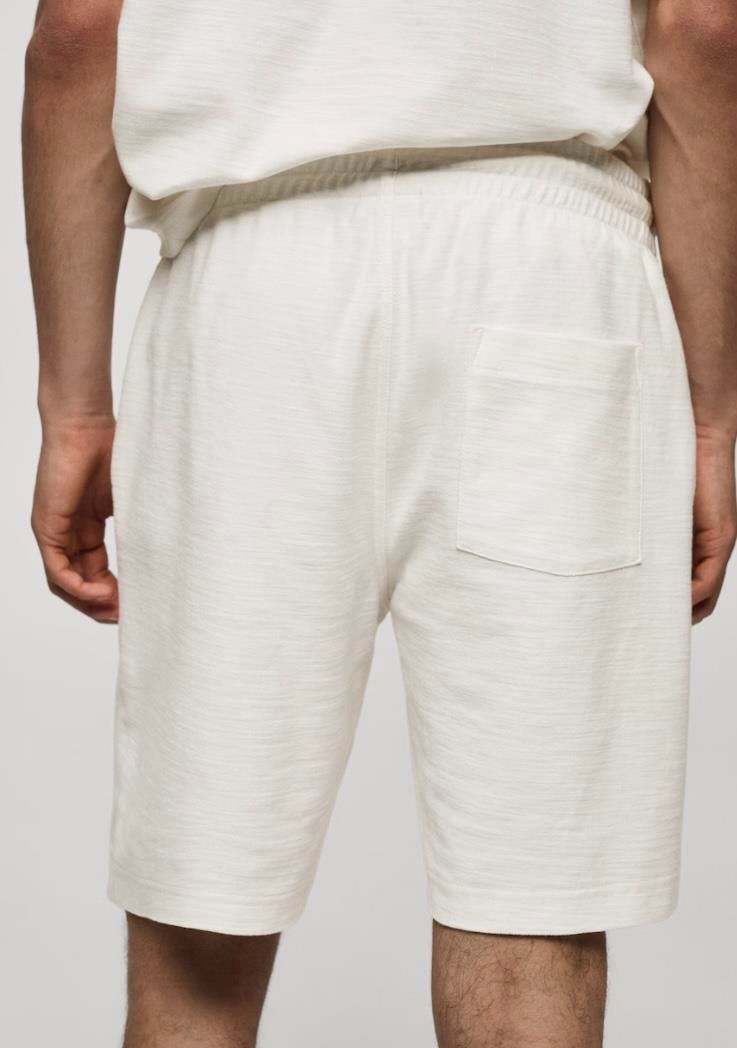 MNG Beyaz Pamuklu Şort