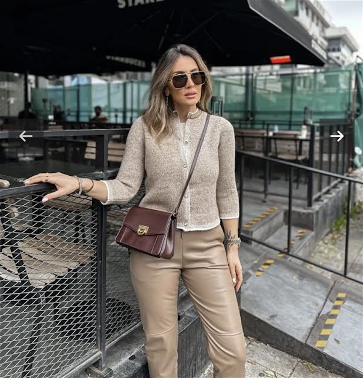 Orjinal Marka Yün Bej Hırka