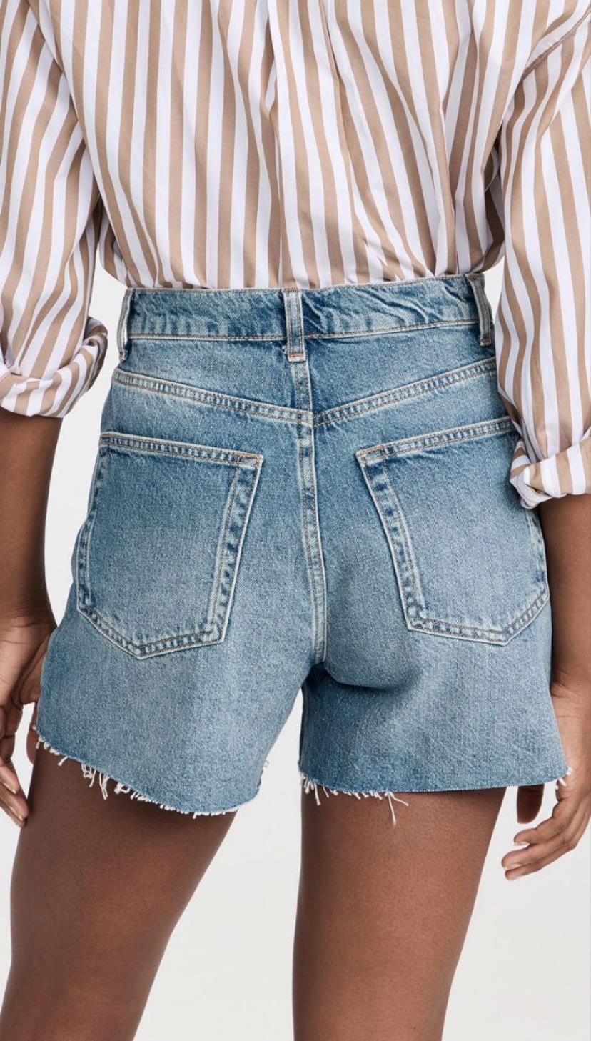 Reformation Yüksek Bel Kot Şort