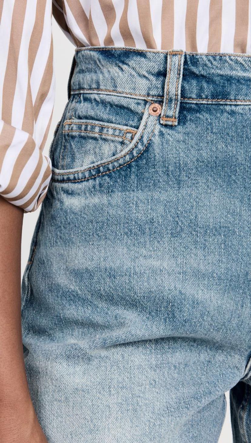 Reformation Yüksek Bel Kot Şort