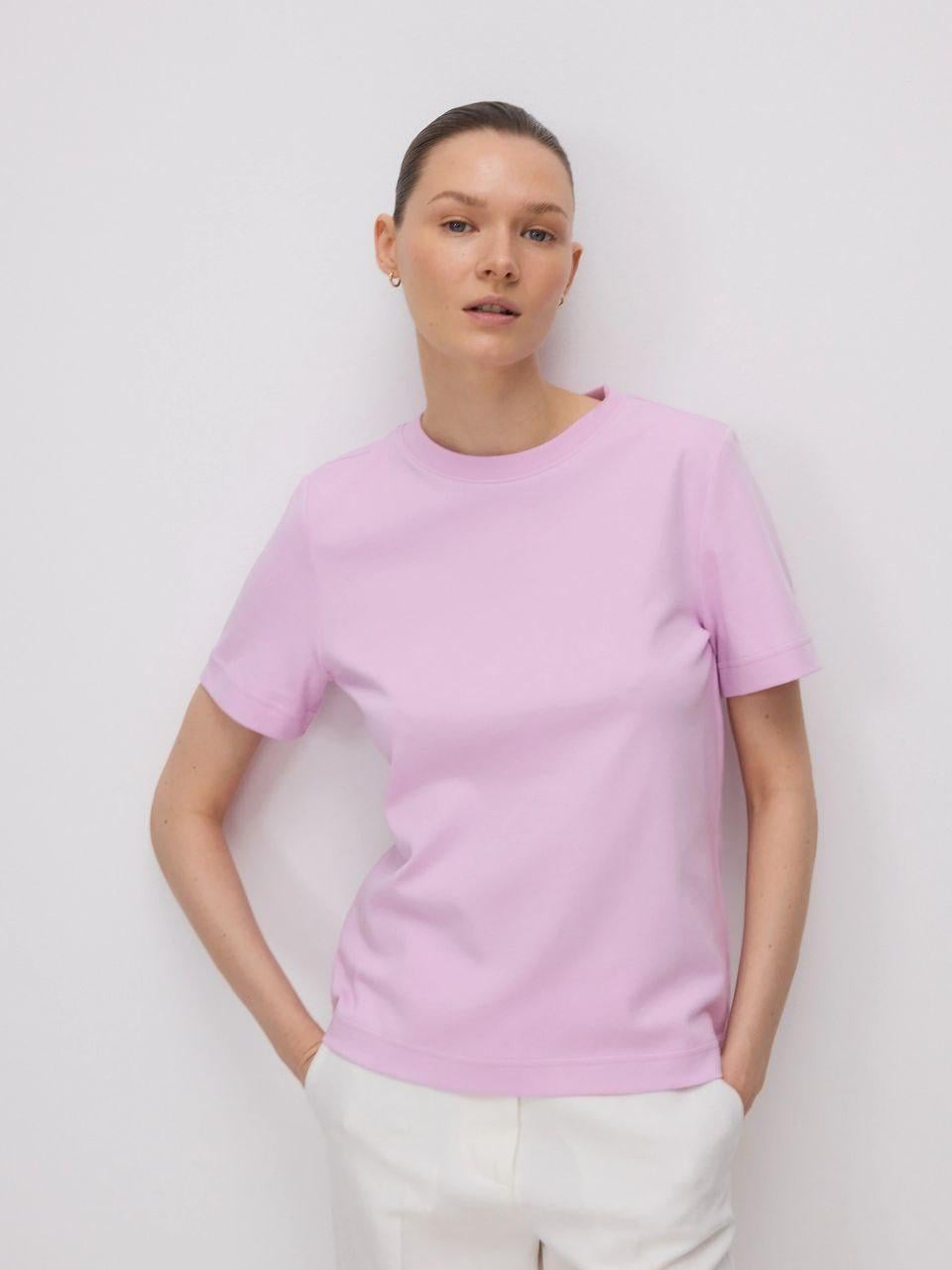 Reserved Pembe Basic Tişört