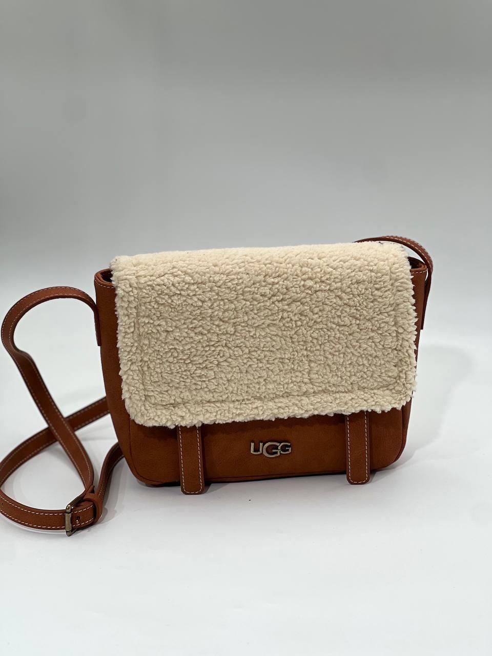 Ugg Teddy Detaylı Taba Çanta