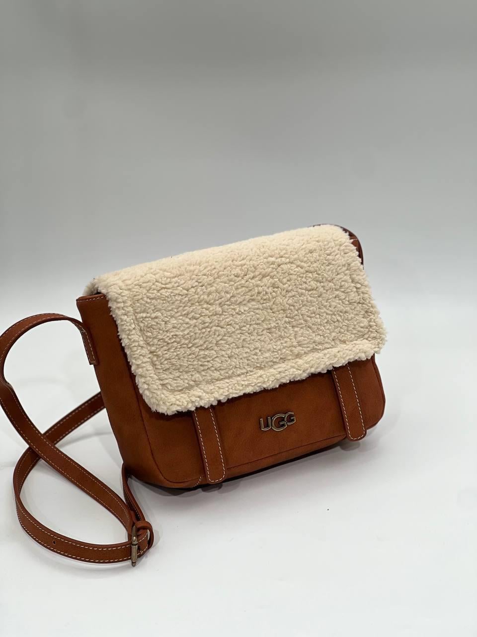 Ugg Teddy Detaylı Taba Çanta