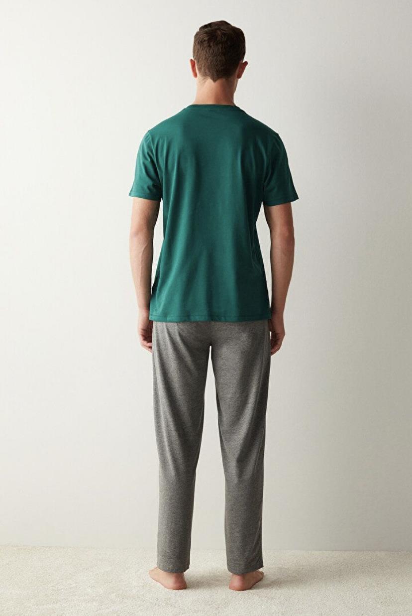 Weekend Yeşil Pijama Takımı