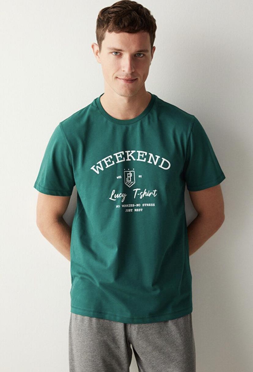 Weekend Yeşil Pijama Takımı
