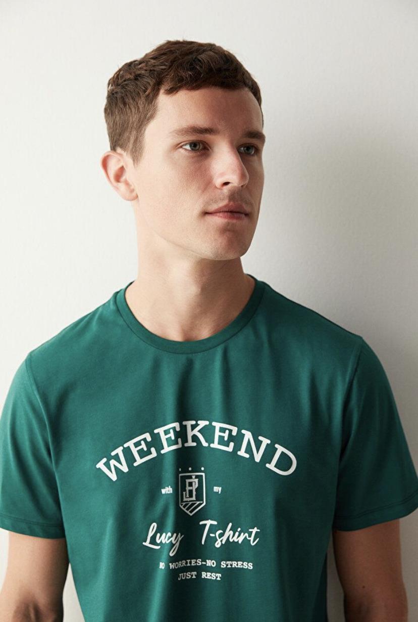 Weekend Yeşil Pijama Takımı